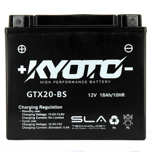 Kyoto - Batterie GTX20-BS SLA
