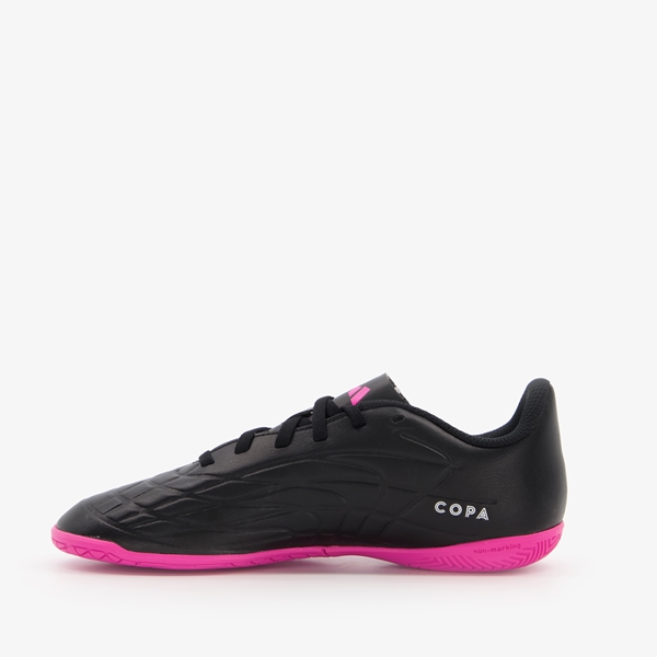 Adidas Copa Pure 4 heren zaalschoenen zwart/roze