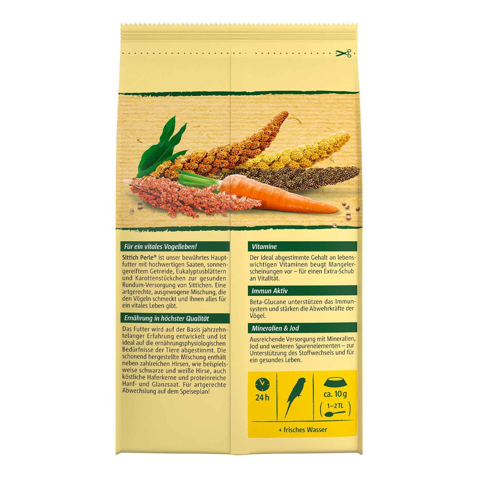 Vitakraft Sittich Perle 1kg, 5er Pack