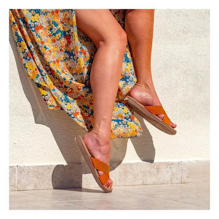 Shangies Sandales Mixtes | Orange