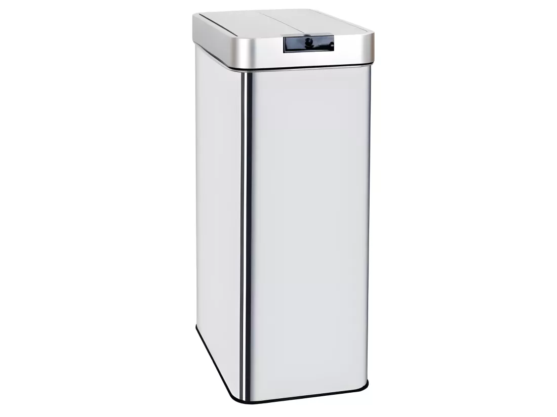 Poubelle de cuisine automatique SILVERLAKE Argent Acier inoxydable 70 L
