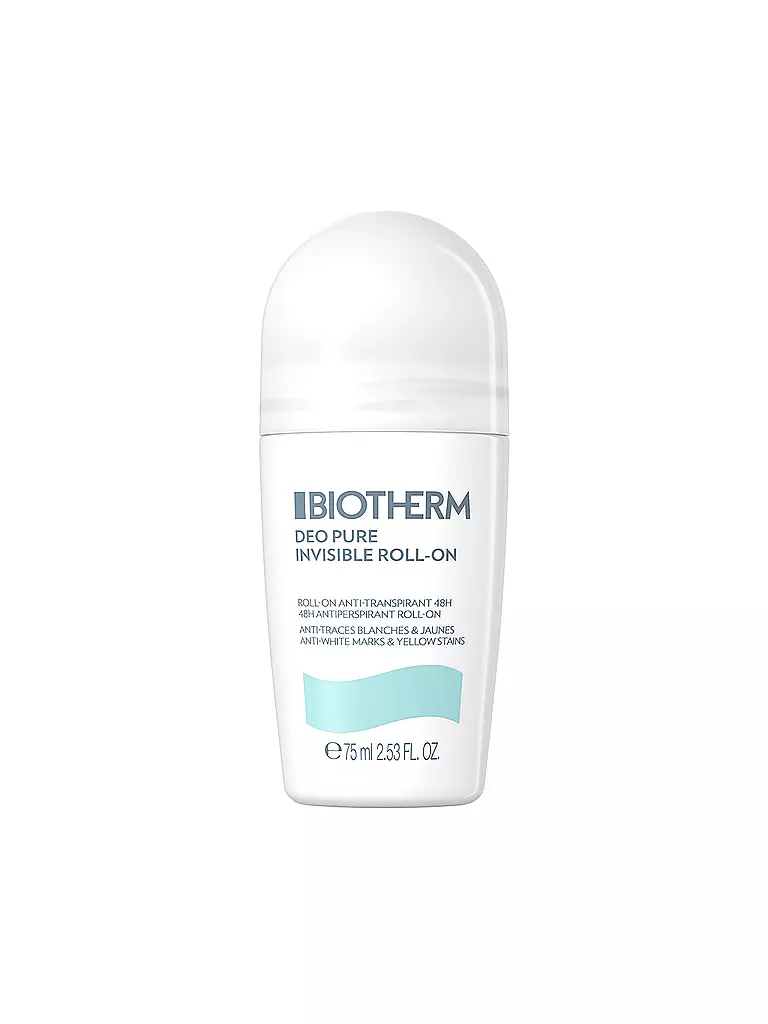BIOTHERM Deo Pure Invisible 48h Roll-On 75ml keine Farbe