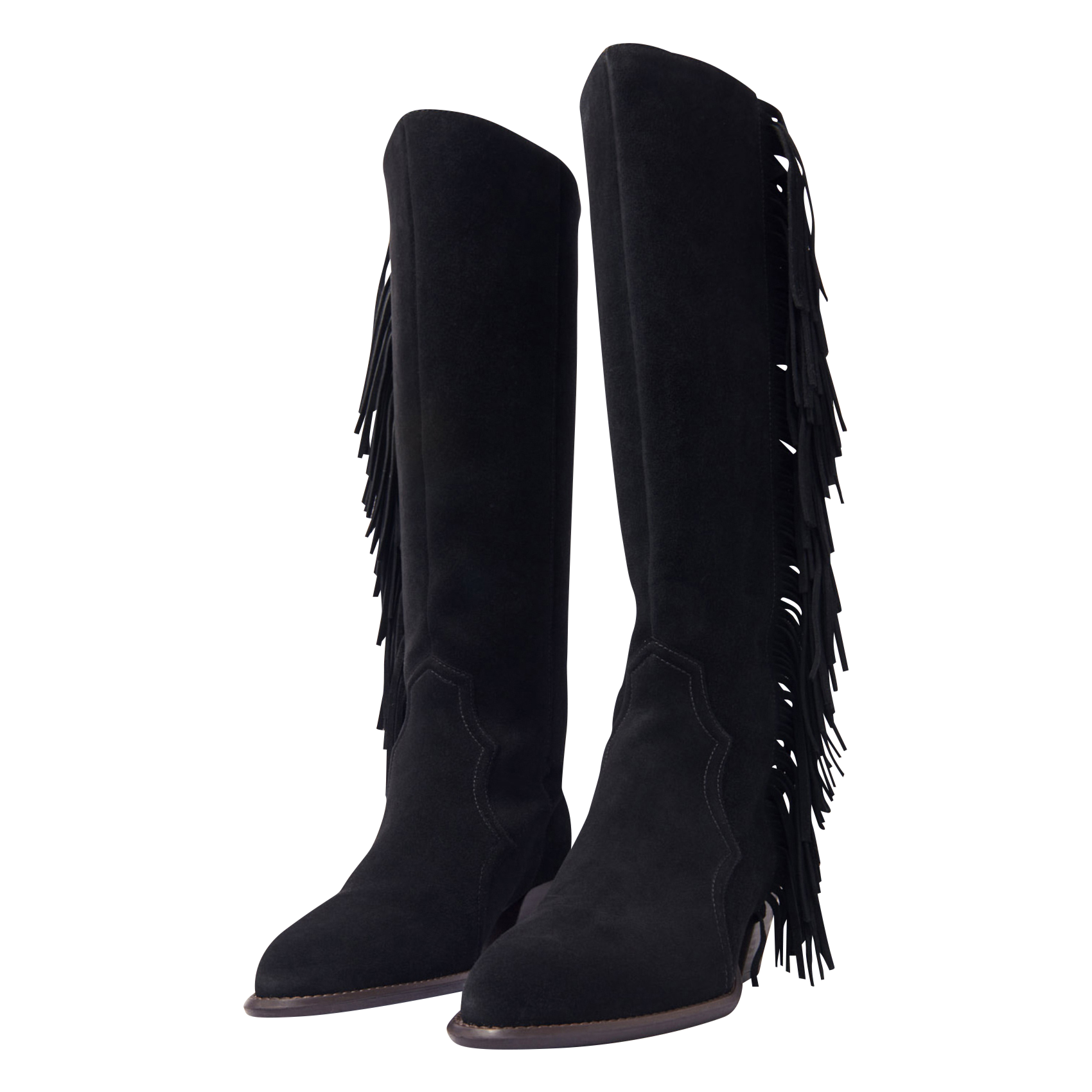 Bottes en cuir| Noir