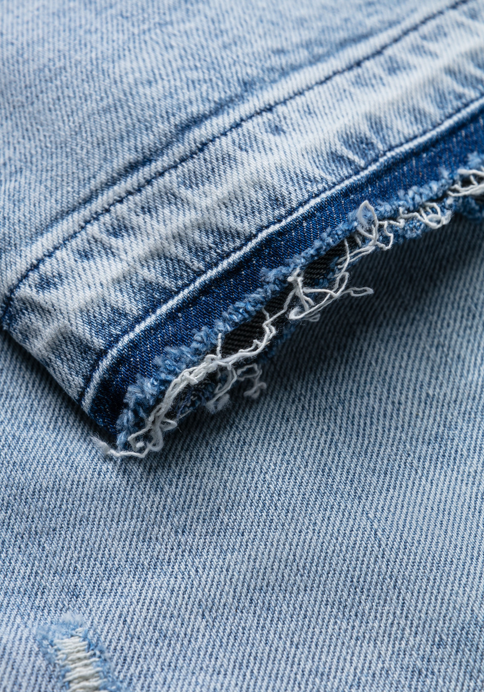 Joop Jeans Jeansrock »Romy« mit Fransensaum