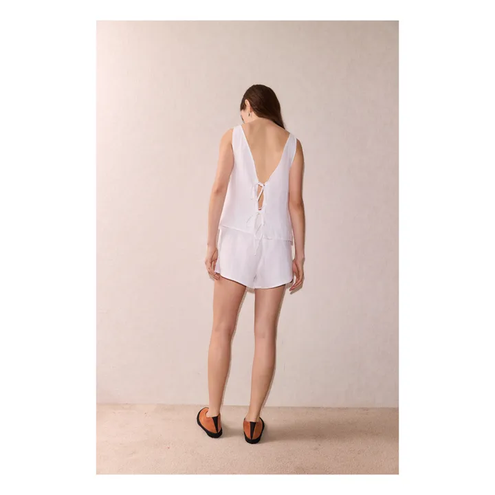 Deiji Studios Ensemble Two Tie Lin | Blanc
