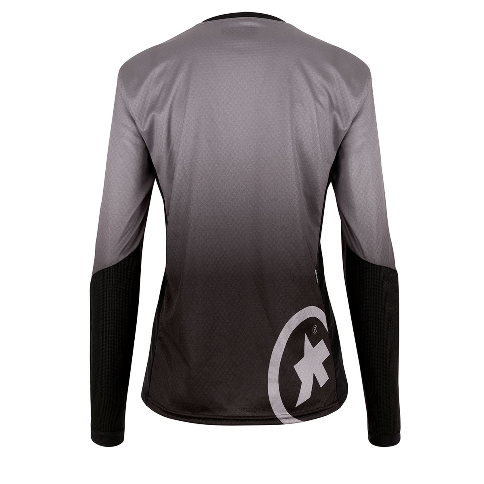 Assos Trail T3 MTB Fietsshirt Lange Mouwen Grijs/Zwart Dames
