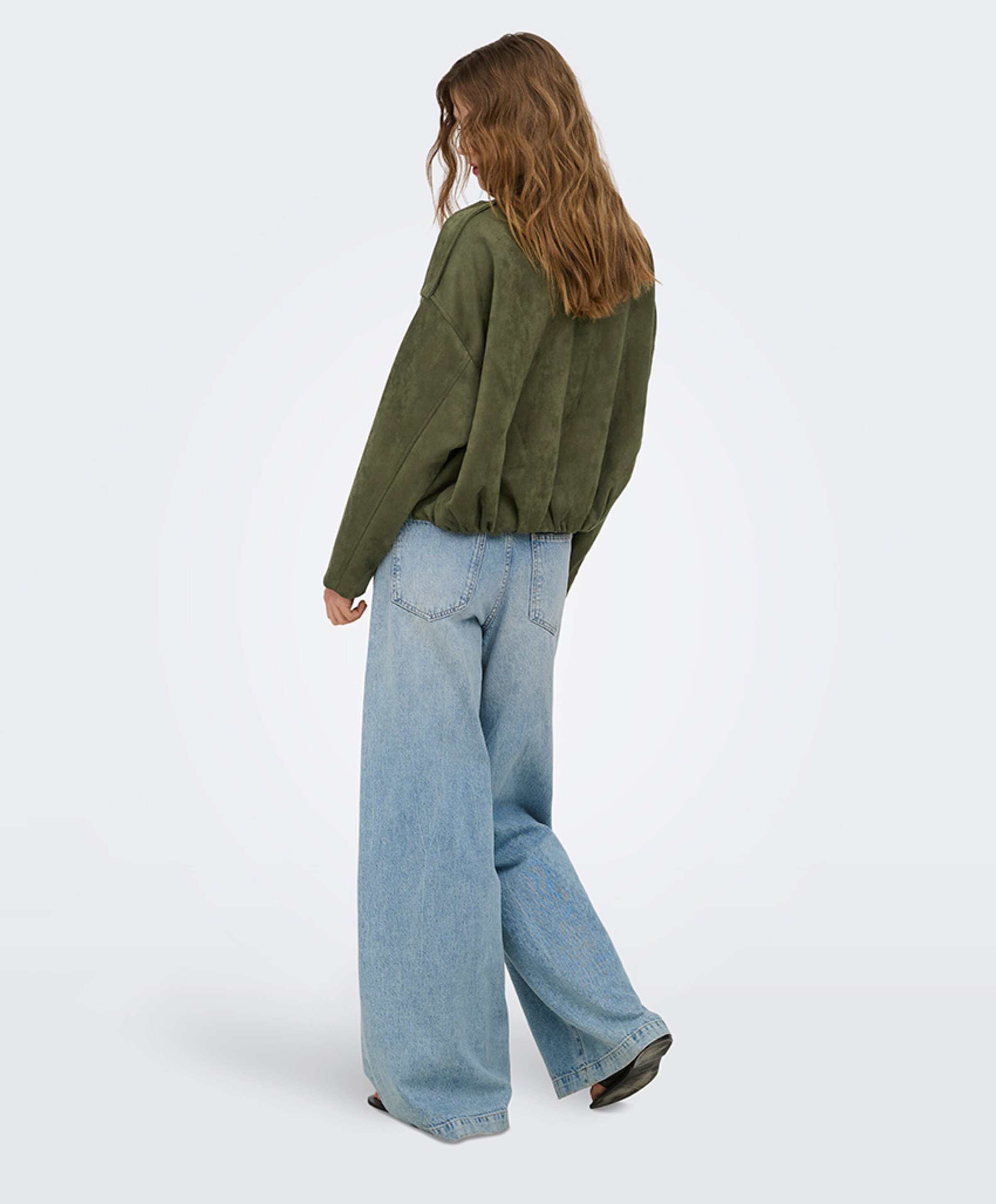 Only Dames jas groen