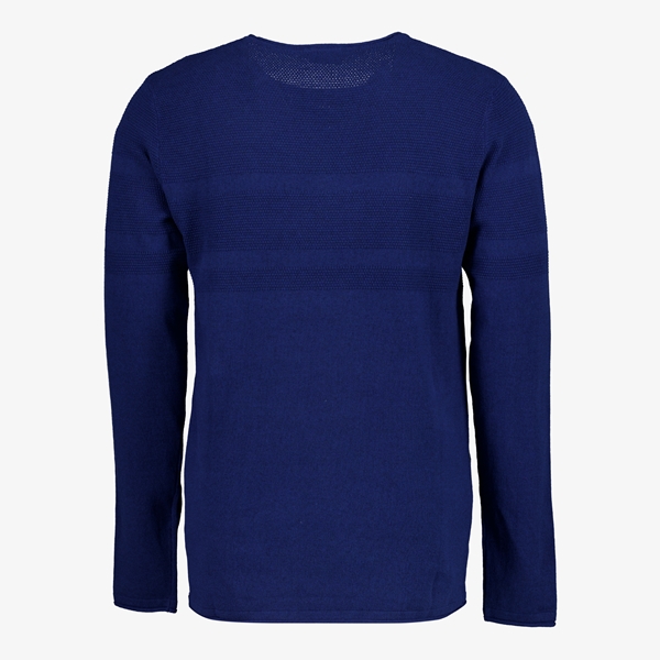 Unsigned heren trui donkerblauw