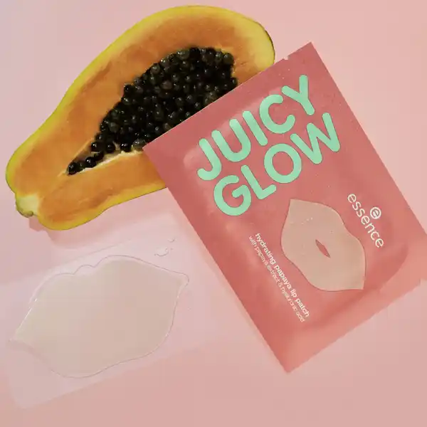 JUICY GLOW hydrating lip patch 01 Papaya Plump