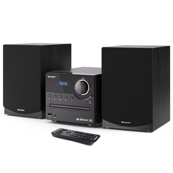Sharp Aparelhagem Hi-Fi XL-B517DBK 45W DAB  e FM Preta