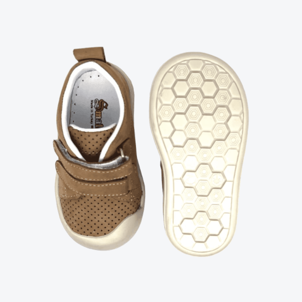 Small Foot Lauflernschuhe - Fufu Foop Brown Model1 - Braun