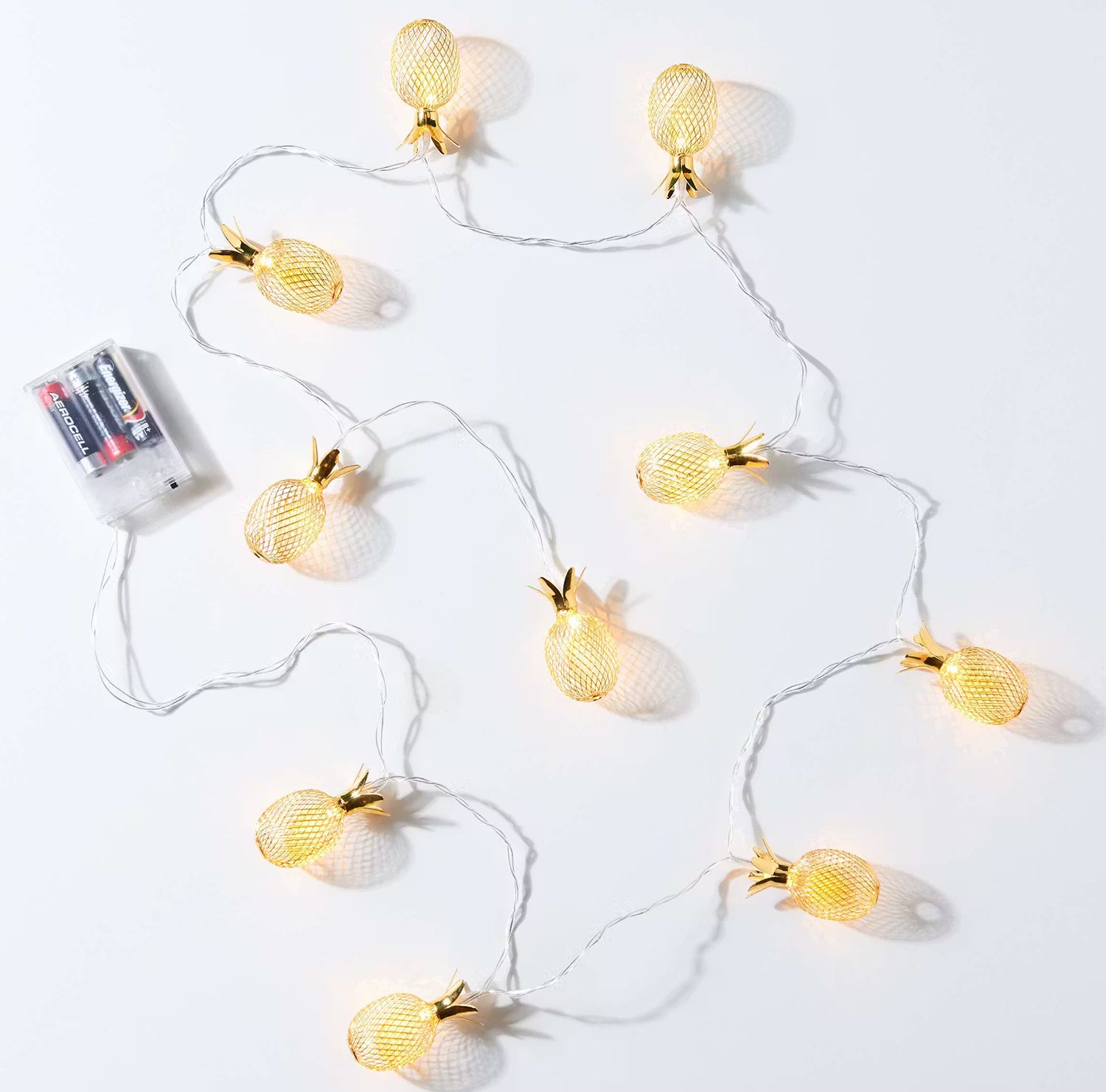 MIAMI LED-Lichterkette Ananas