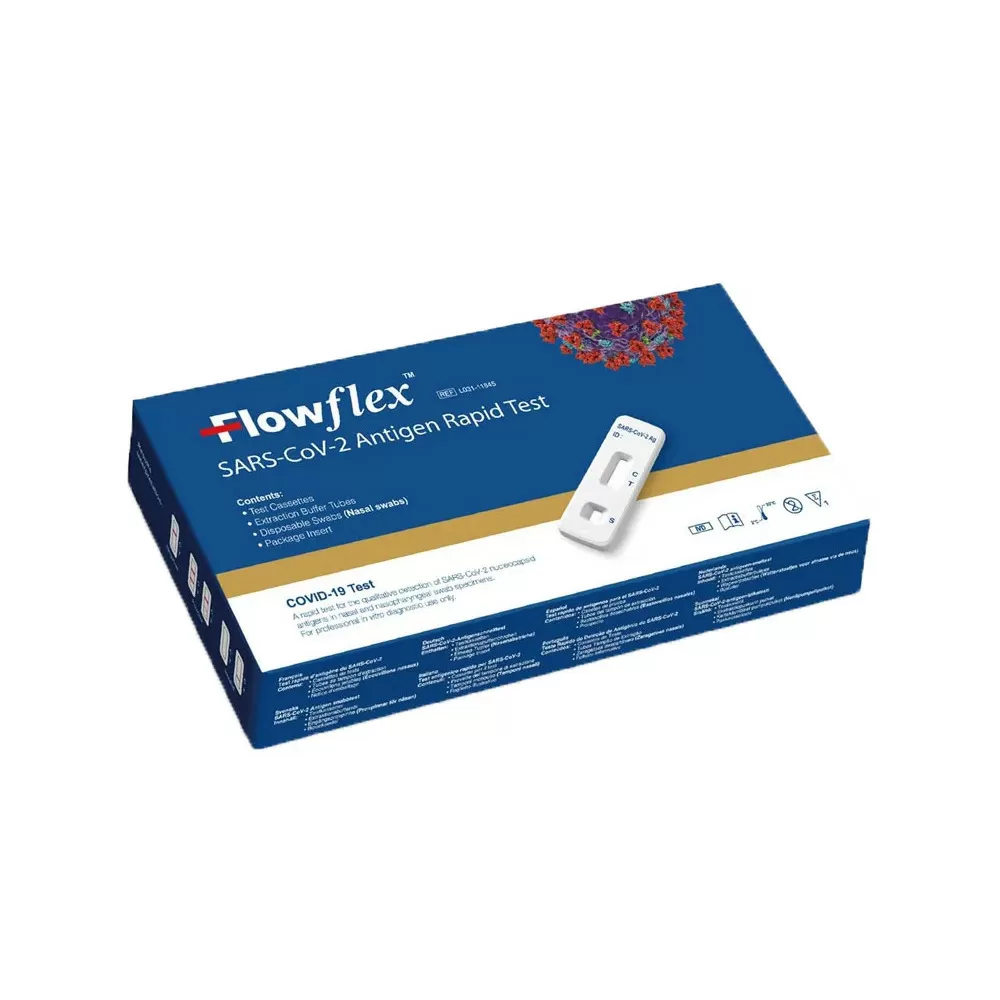 Flowflex SARS-CoV-2 Antigen quick test (selvtest) - 5 stk.