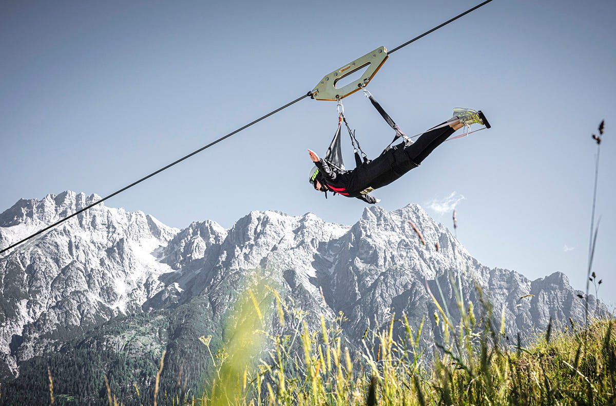 Flying Fox im Salzburger Land