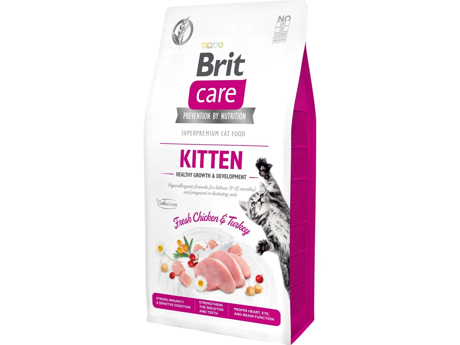Brit Care Cat GF Kitten Healthy Growth Development 7kg