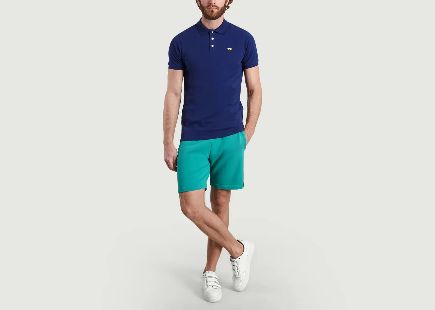 Short Color-Block Maison Kitsuné