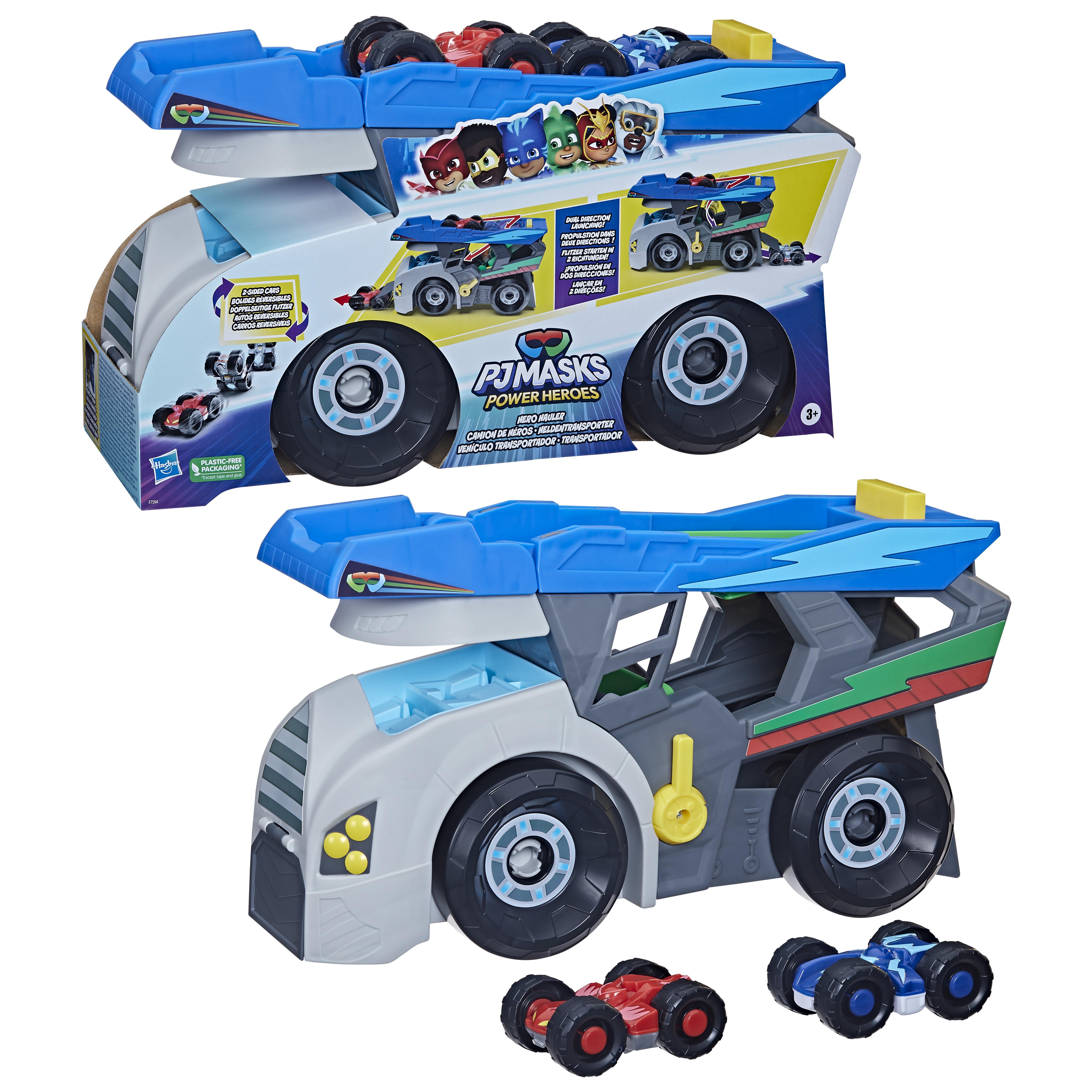 CAMION PYJAMASQUES AVEC LANCEUR BOLIDES