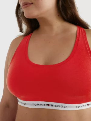 Sutiã sem bojo Curve Tommy Icons Racer Back