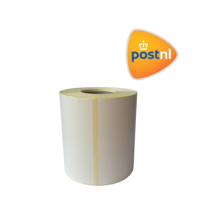 Post.NL Versandetikett weiß, 102 mm x 150 mm, 300 Etiketten auf einer Rolle, 25 mm Kern, thermisch ECO , langlebig, 1 Stück