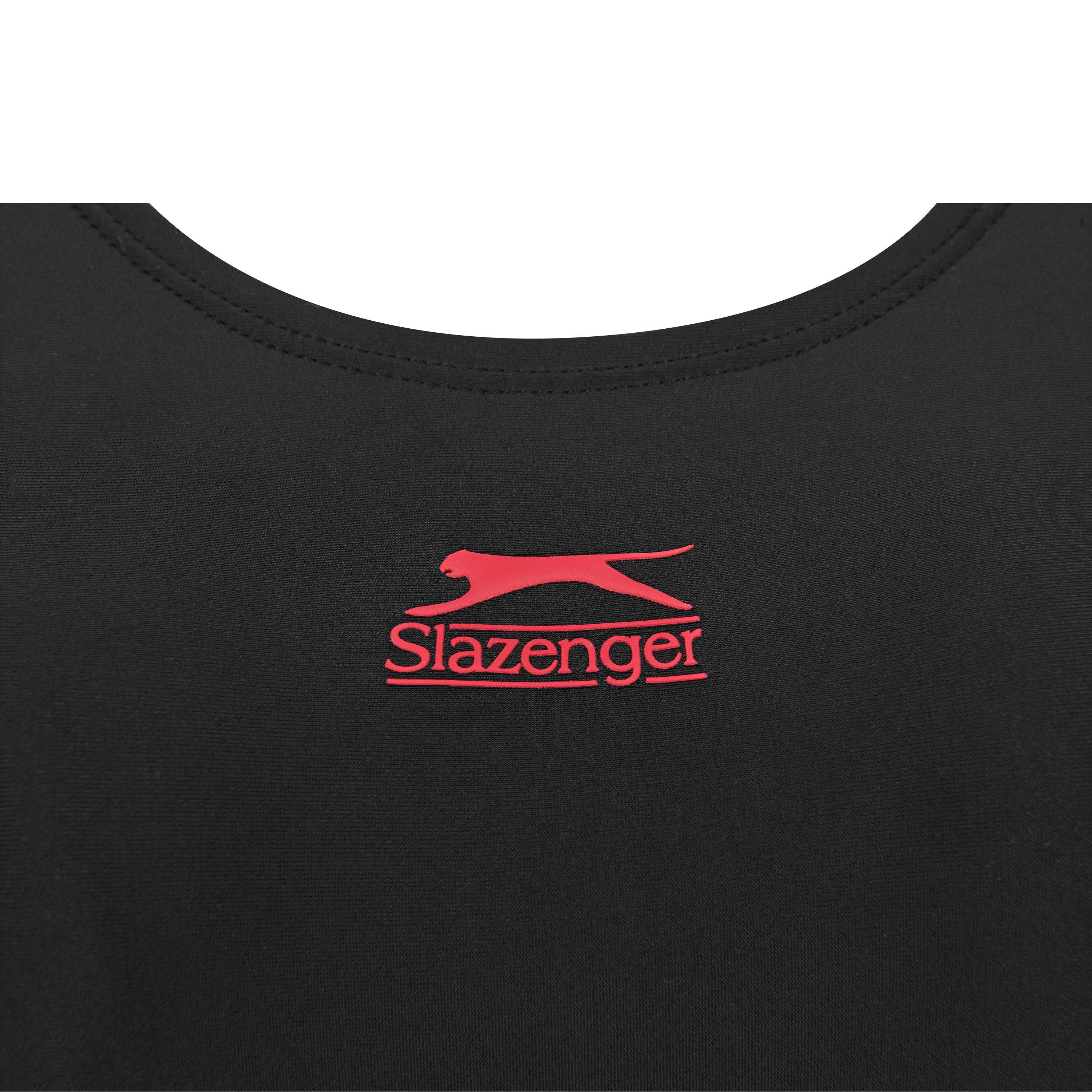 Slazenger Splice Racerback Swimsuit Womens