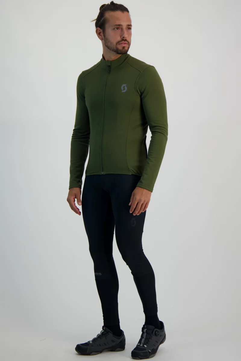 SCOTT Gravel Warm Merino Herren Biketrikot