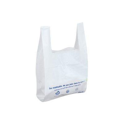 Logistipack - 500 Sacs bretelles - 26 x 12 x 4,5 cm