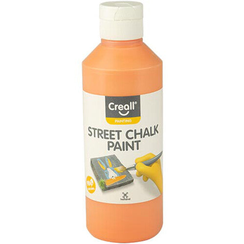 Creall stoepkrijtverf 250 ml - oranje