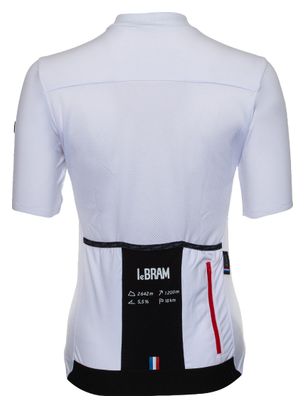 Maillot Manches Courtes Femme LeBram Galibier Blanc