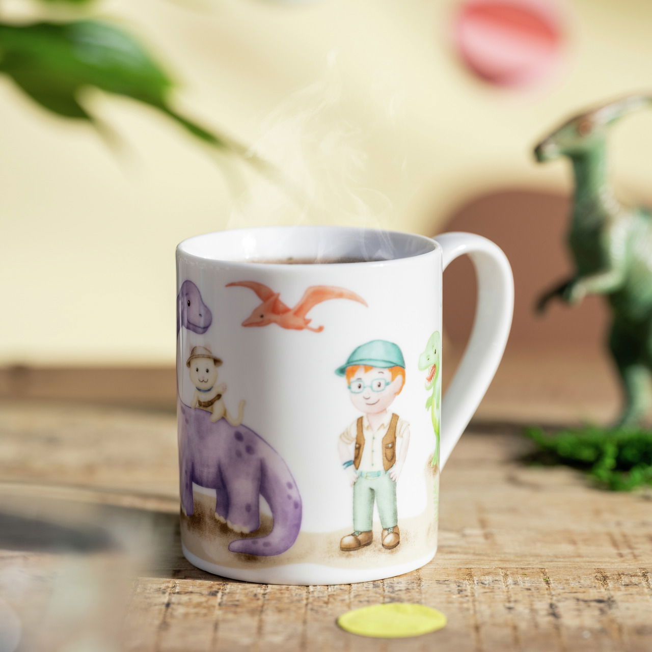 Leonardo Kindergeschirrset Dino 3-tlg. BAMBINI AVVENTURA