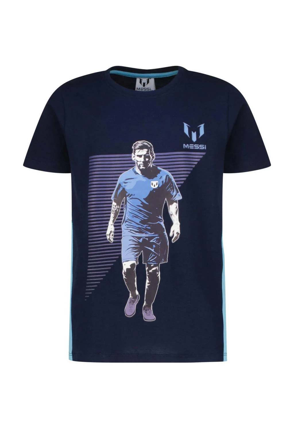 Messi T-shirt donkerblauw