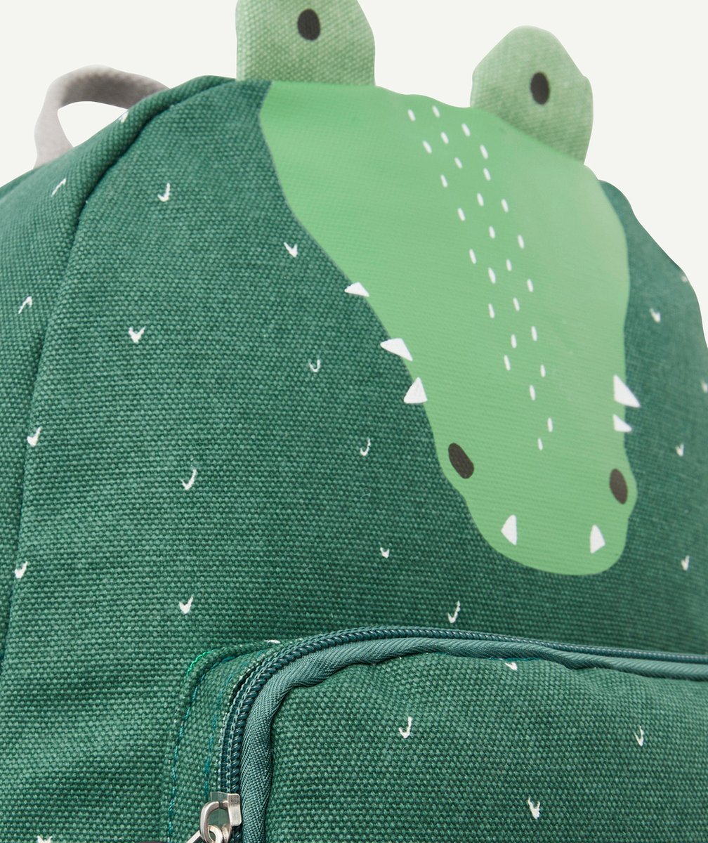 TRIXIESAC À DOS VERT CROCODILE ENFANT