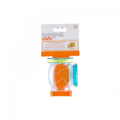 Conector em T Habitrail Ovo para hamsters, laranja