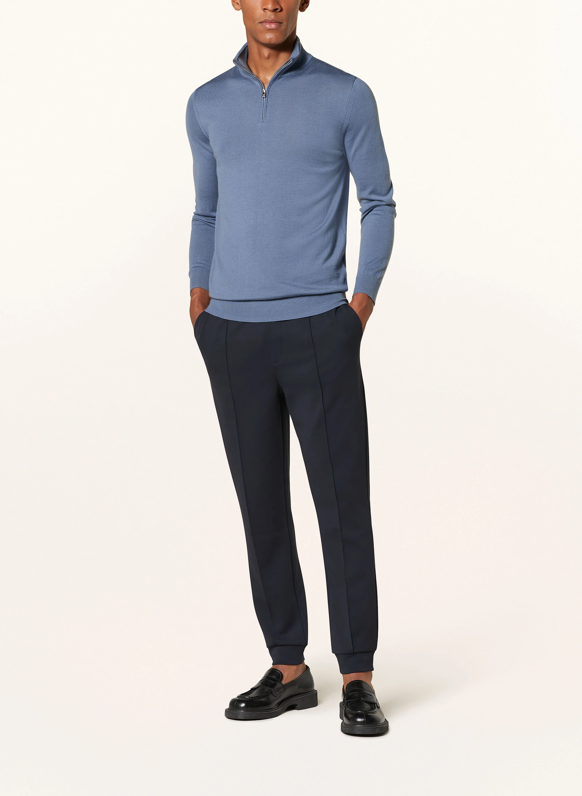 REISS Troyer BLACKHALL aus Merinowolle