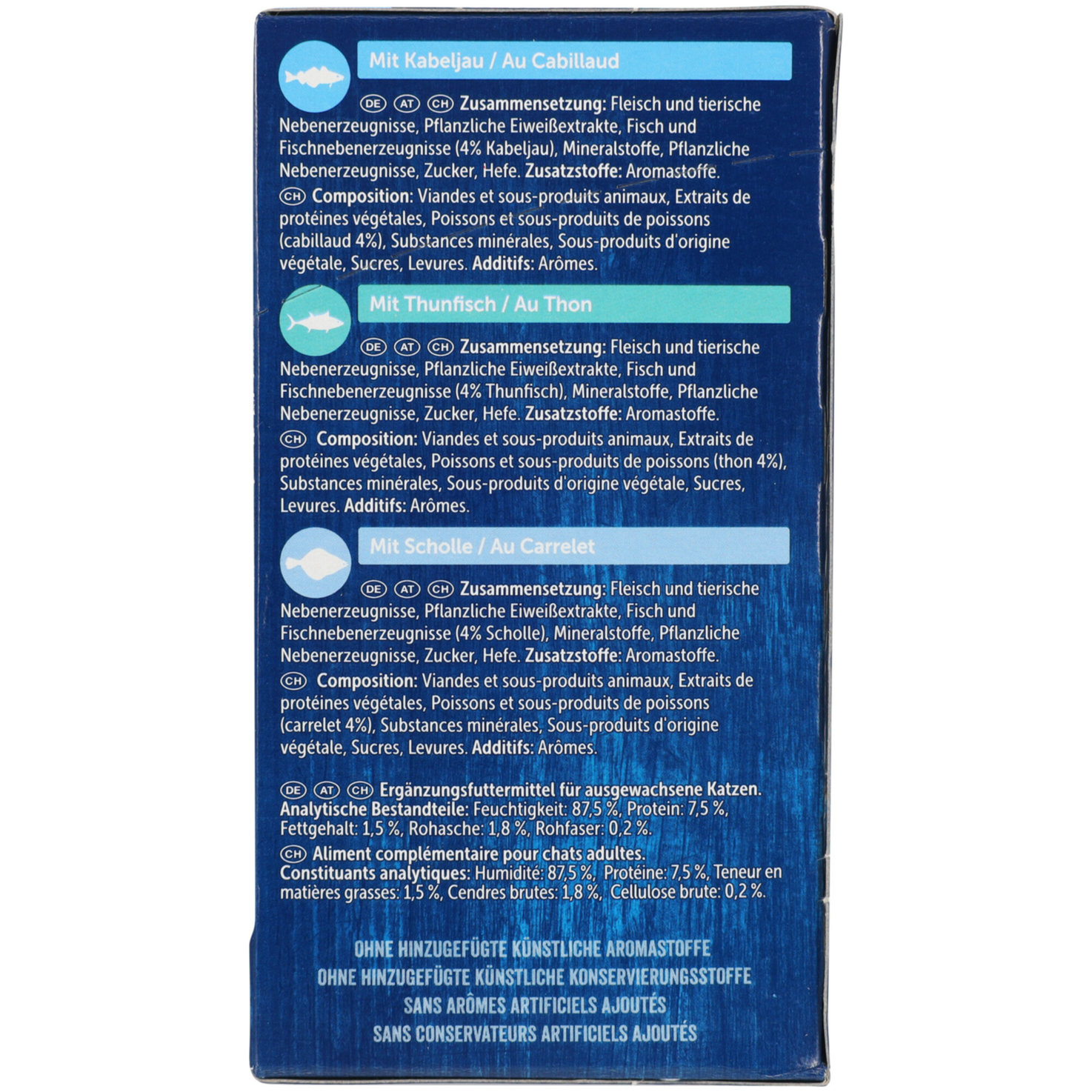 Felix Katzenfutter Soup Fisch assortiert 6x48g