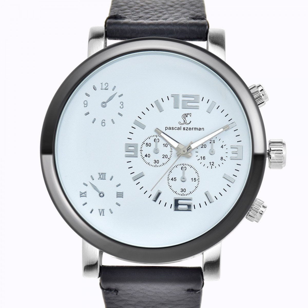 Montre homme quartz SC Crystal collection Pascal Szerman