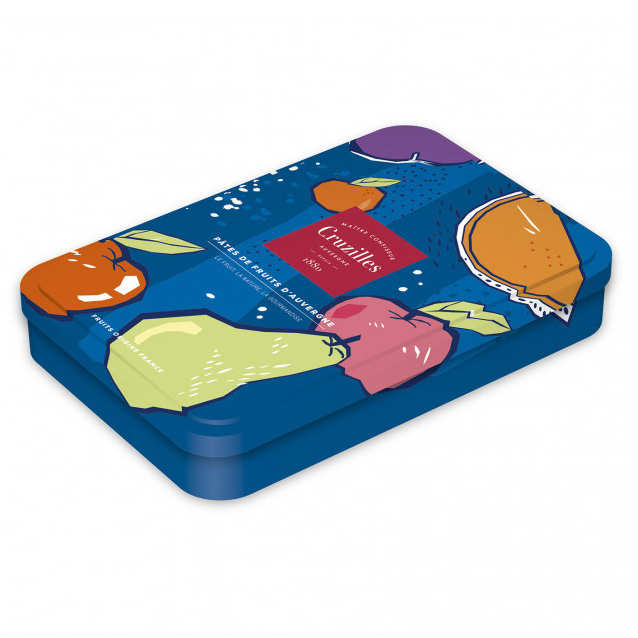 Pavés de pâtes de fruits Classiques - Boîte métal collector