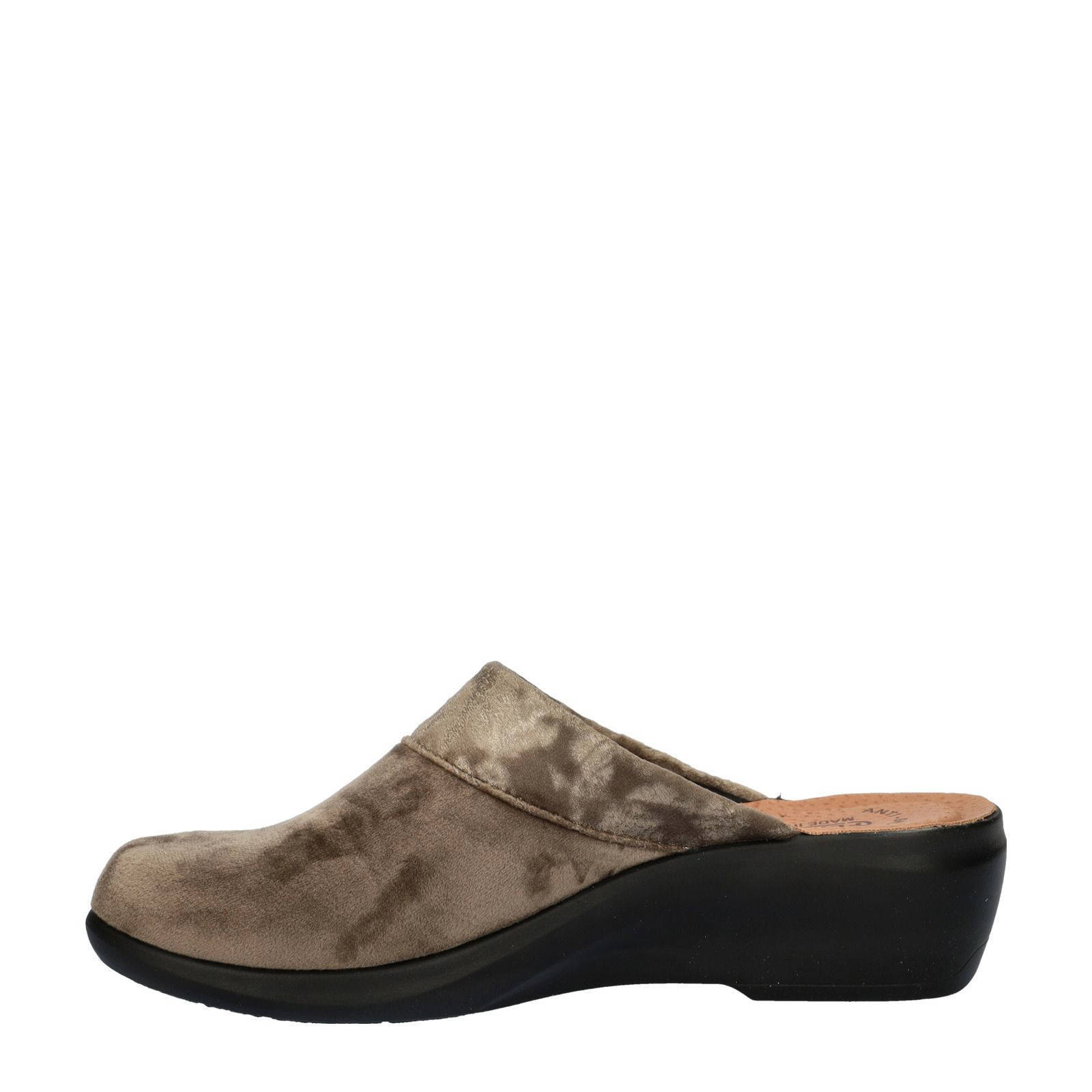 Fly Flot pantoffels taupe