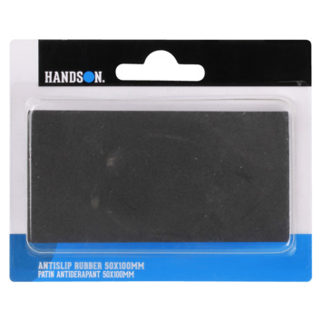 HANDSON anti slip rubber 50x100 mm zwart