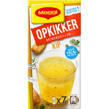 MAGGI Opkikker Drinkbouillon Kip 7 x 4 g