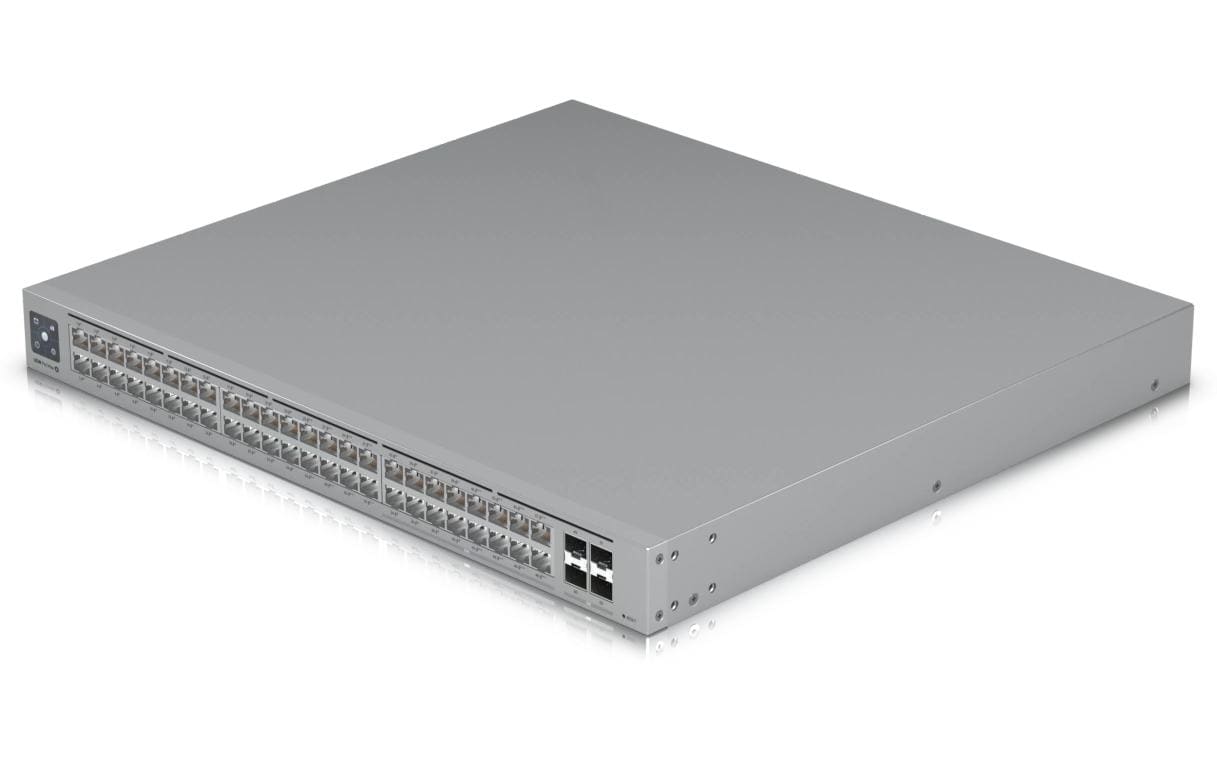 PoE++ Switch UniFi USW-Pro-Max-48-PoE 52 Port<br>Ein Layer-3-Etherlighting-Switch mit 48 Anschlüssen und PoE++-Ausgang mit hoher Leistung