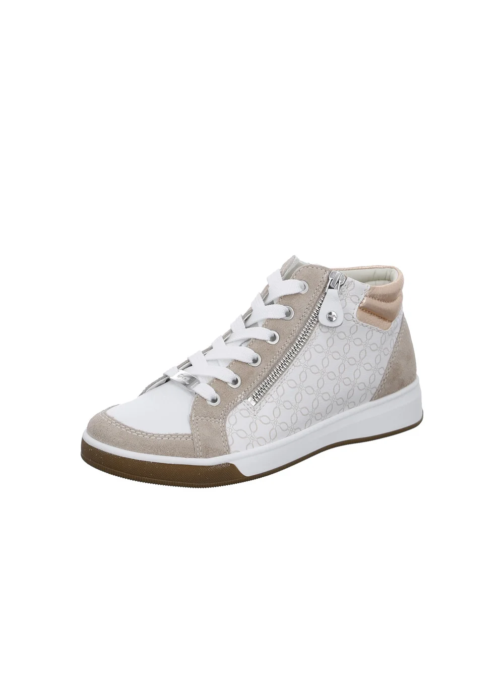 Hightop Sneaker Rom sand weiß