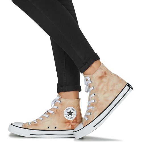 Converse - CHUCK TAYLOR ALL STAR SUN WASHED TEXTILE-NAUTICAL MENSWEAR - Marron