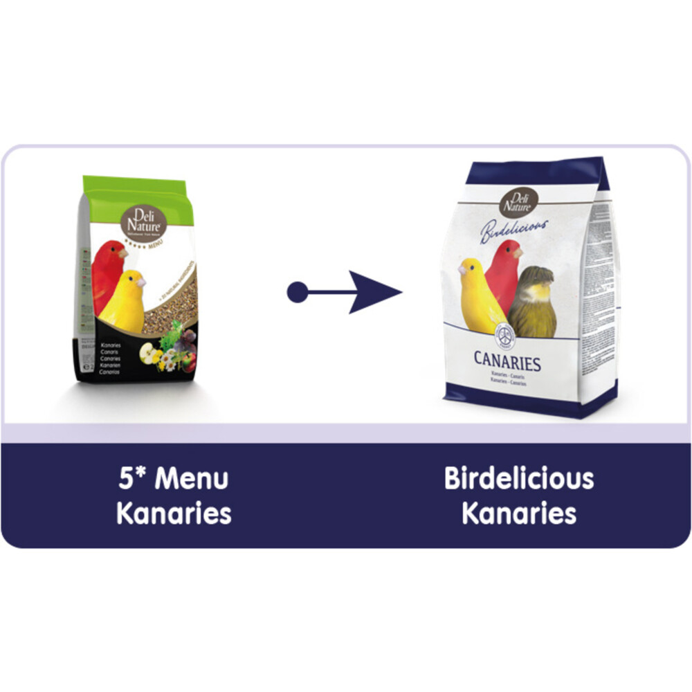 Deli Nature 5 Sterren Menu Kanarie800 gr
