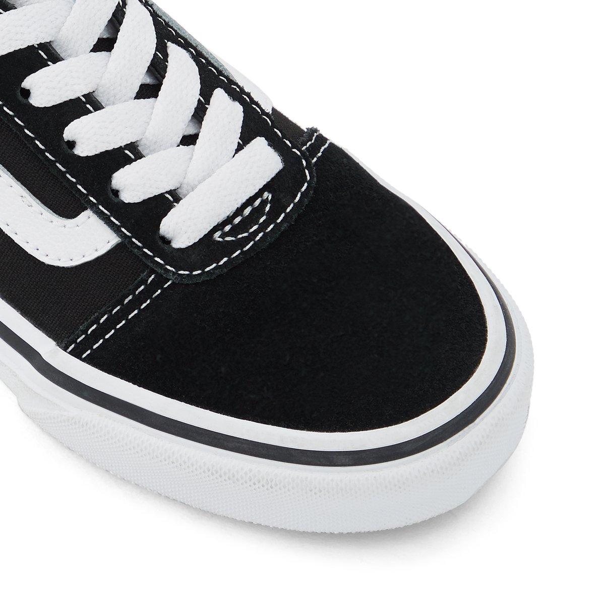 VANS-Junior Ward-Baskets de skate - Talon plat - Noir Multi
