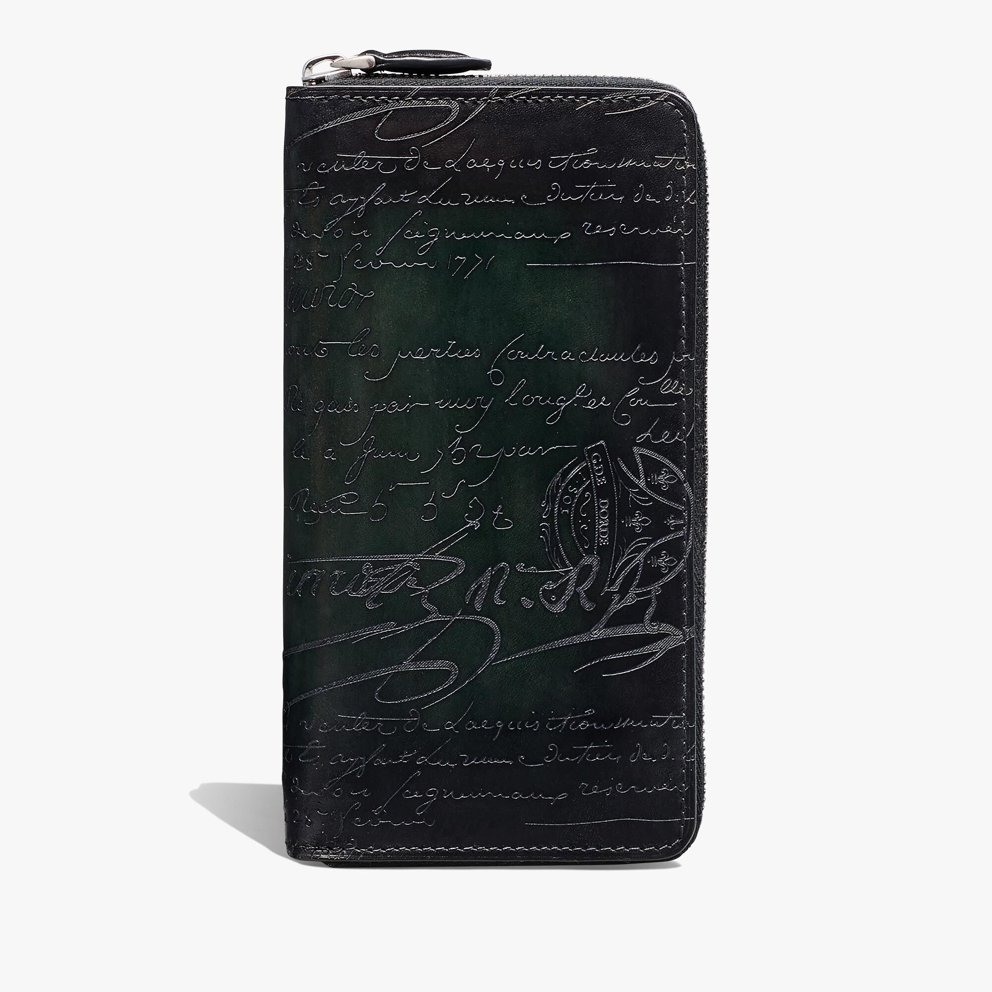 Portefeuille Zippe Itauba Neo En Cuir Scritto