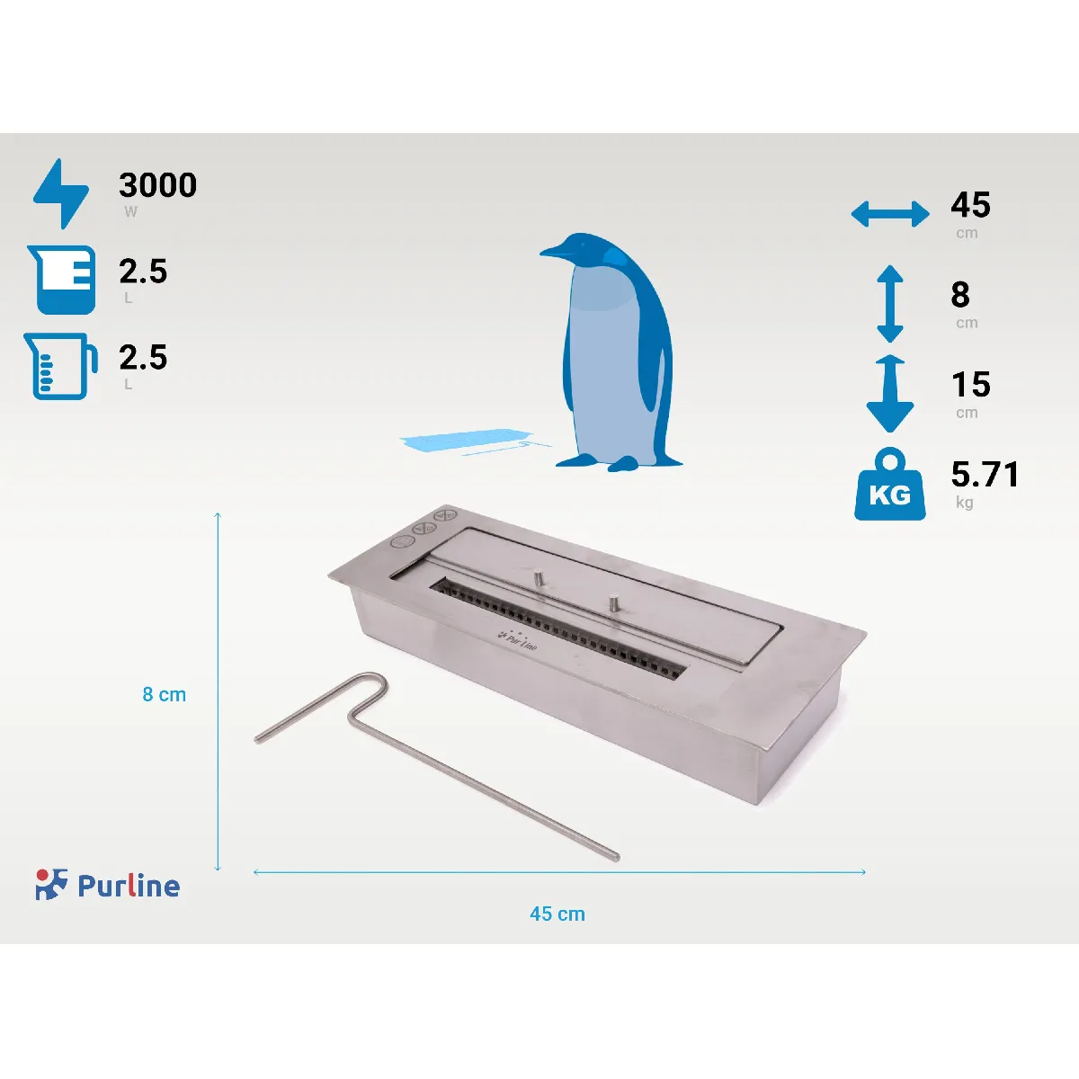 Purline Bloc de Combustion Moyen