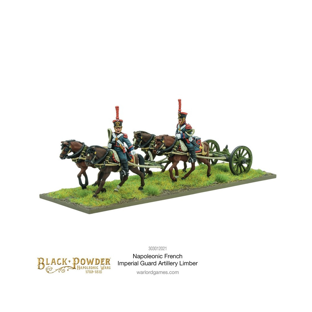 Black Powder - Napoleonic French Imperial Guard Artillery Limber