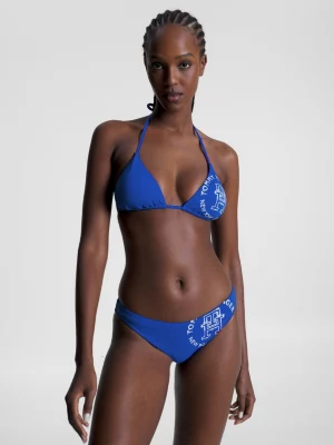 Calcinha de biquíni com logo da Hilfiger