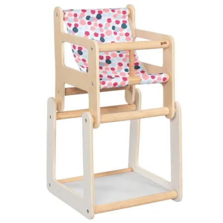 goki Puppenhochstuhlmit Tisch, 2in1