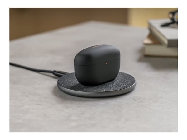 Sony WF-1000XM5 - True wireless-hodetelefoner med mikrofon - i øret - Bluetooth - aktiv støydemping - svart